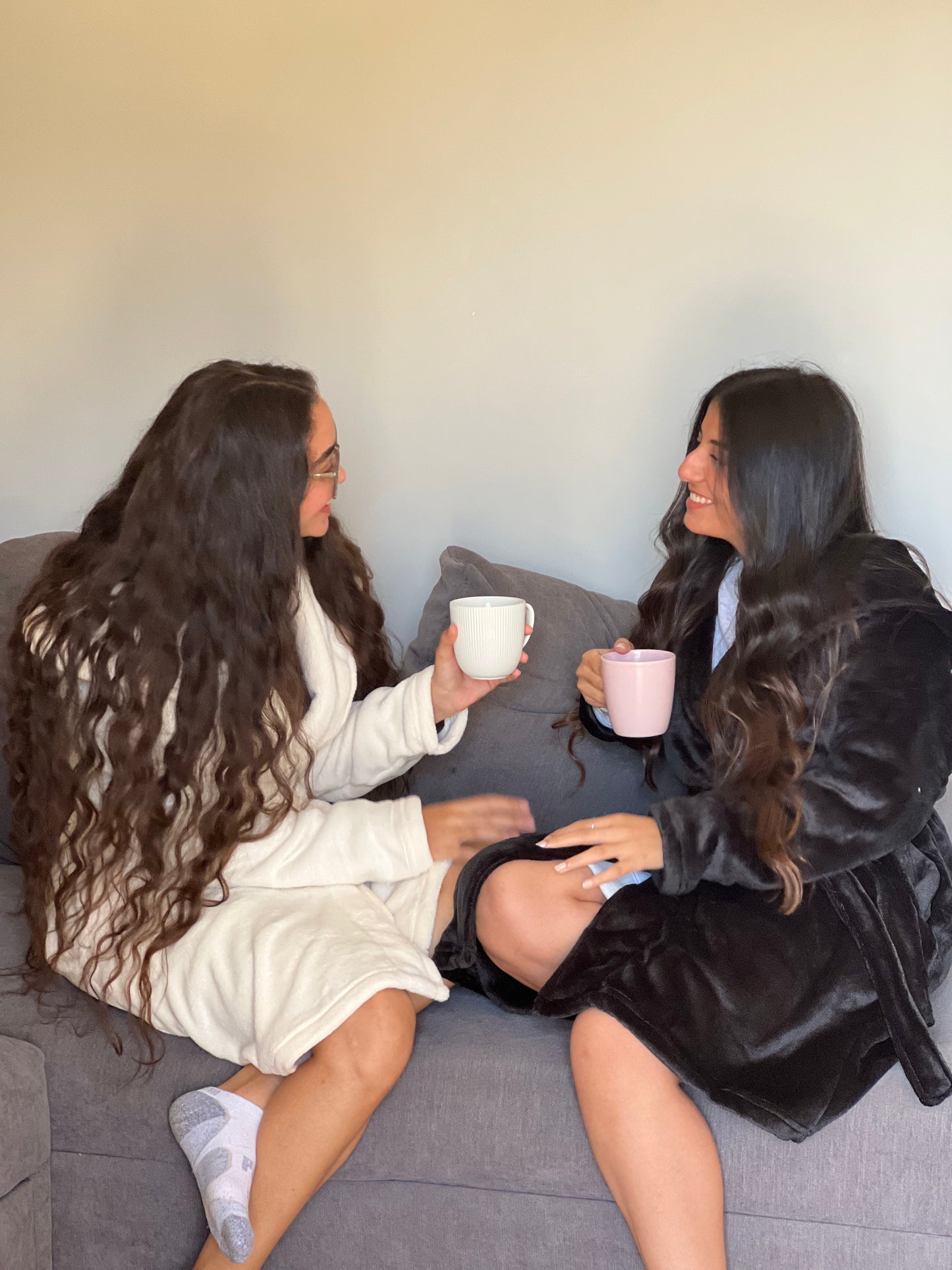 Black Cozy - Fur Robe