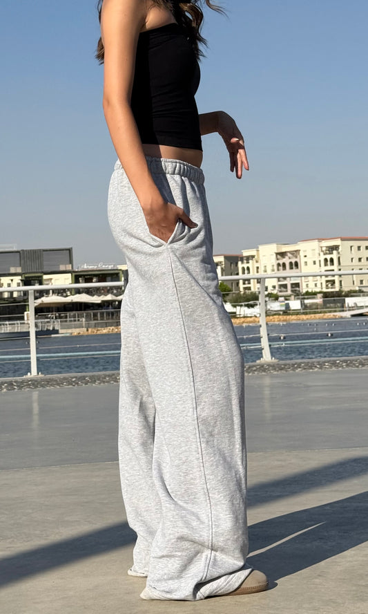 Breeze Wide-Legs Grey