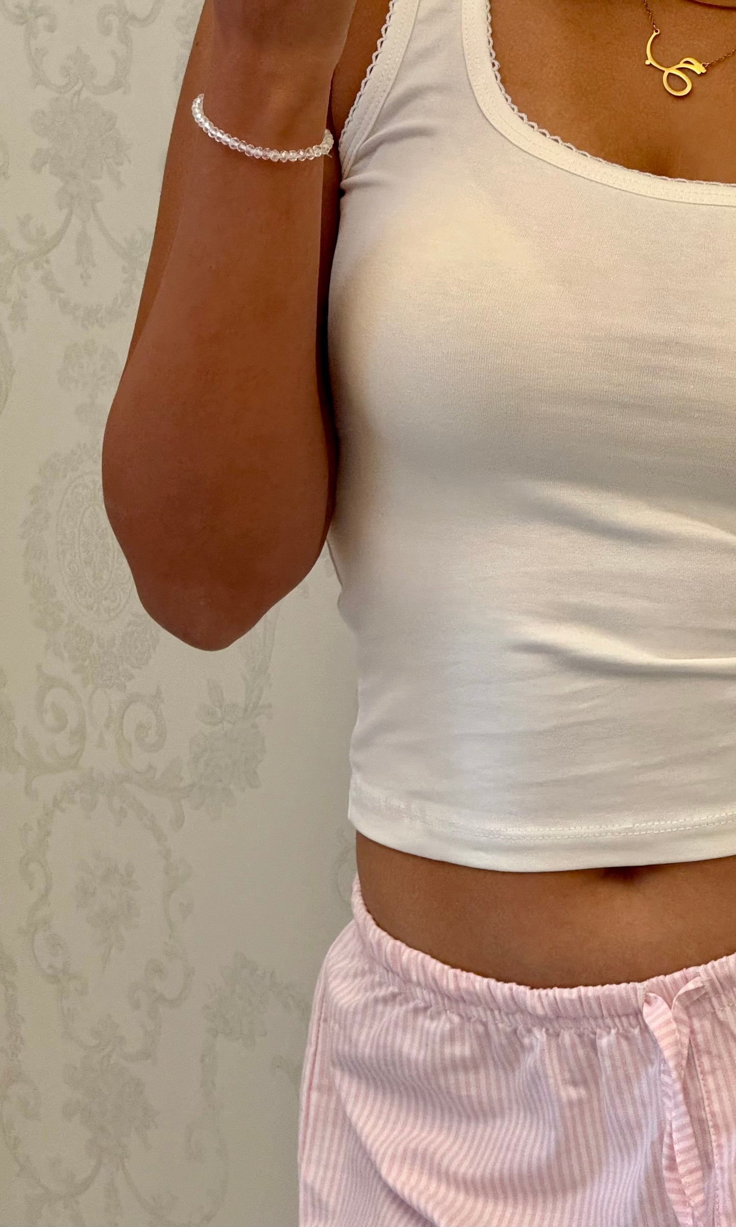 The Basic Shorts PJ – Pink Stripe