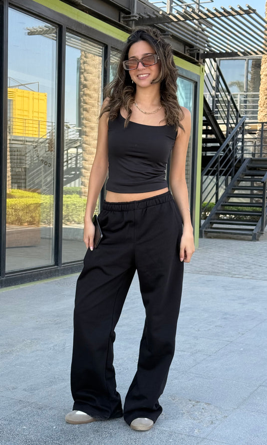 Breeze Wide-Legs Black