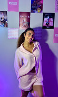 The Muslin PJ - Powder Pink