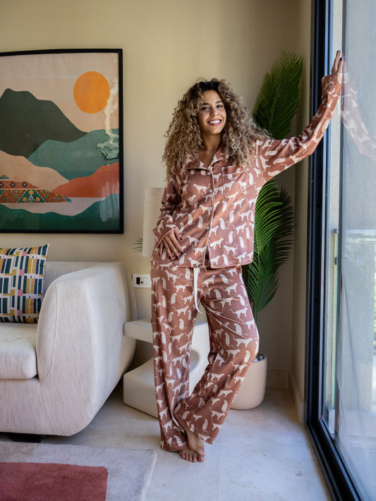 Leopard - Classic Velvet PJ
