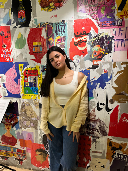 Muslin Shirt Butter Yellow